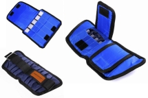 Чехол для утяжелителей на ноги 2х1 кг, синий Чехол для утяжелителей на ноги 2х1 кг, синий