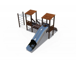 Игровой комплекс Миндаль (горка Н-1000) ДИО 10010, фото 1