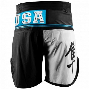 Шорты ММА Hayabusa Flex Factor Training Shorts Blue/Black, фото 2