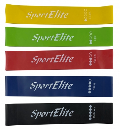 Эспандер петля эластичная SportElite LIGHT 1731SE, фото 2