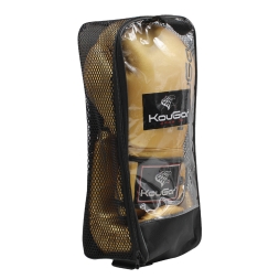 Перчатки боксерские KouGar KO600-4, 4oz, золото, фото 4