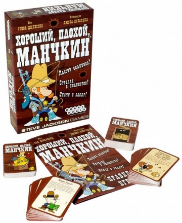 Настольная игра «Хороший, плохой, манчкин», фото 1