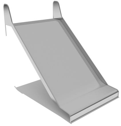 Горка из нержавеющей стали ГГН-1500.1500.004 для детской площадки, фото 1