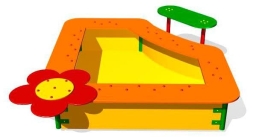 Детская песочница Фиалка ЗНП 022 для игровой площадки