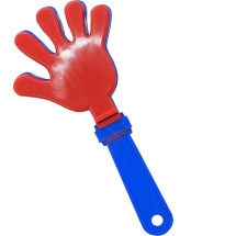 Ладошки-трещотки для болельщика "Россия", бело-сине-красный Ладошки-трещотки для болельщика "Россия", бело-сине-красный