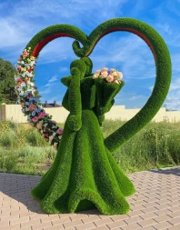 Топиари &quot;Влюбленные&quot; малые