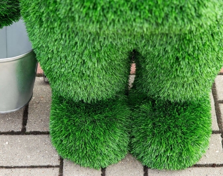 Топиари Гном с ведром - газон Eco Green, фото 4