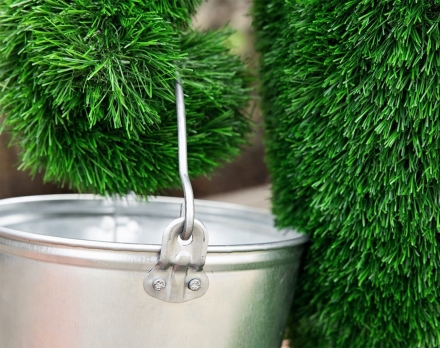 Топиари Гном с ведром - газон Eco Green, фото 5