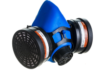 Изолирующая полумаска Без бренда-300/400 со сменными комбинированными фильтрами А1Р1 892437