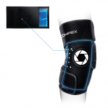 Бандаж колена Compex COLDFORM KNEE с гелевым вкладышем,размер S-M, арт. 83-0026-SM-FG