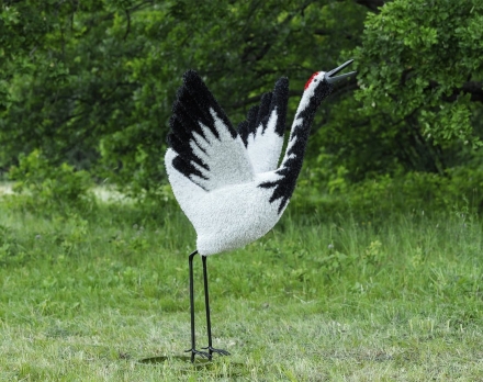 Топиари журавль японский - газон Eco, фото 1