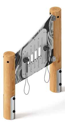 Металлофон (лиственница) МФ 22.01.09-И1, фото 4