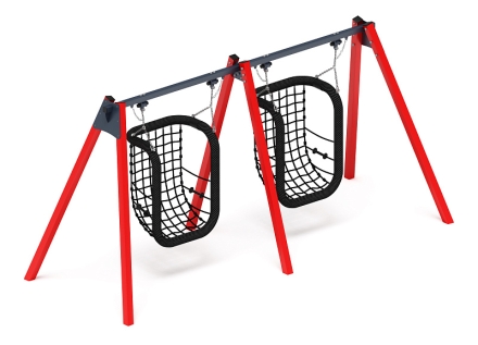 Качели М2 (красный) ИО 12.М.08.08.01-01, фото 1