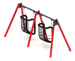 Качели М2 (красный) ИО 12.М.08.08.01-01, фото 3