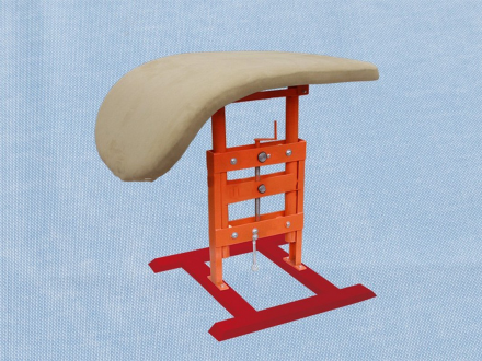 Конь гимнастический прыжковый с механизмом подъема, фото 1