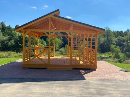 Прямоугольная беседка ДЕЯ, фото 1