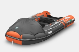 Gladiator E 420 PRO AIR Оранжево-темносерый моторная лодка ПВХ НДНД, фото 1