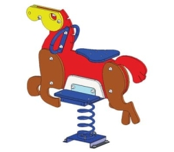 Качалка на пружине Пони 4014 для детской площадки, фото 2 Качалка на пружине Пони 4014 для детской площадки, фото 2