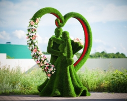 Топиари &quot;Влюбленные&quot;