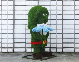 Топиари Гном цветочник (Без островка) - газон Eco, фото 3