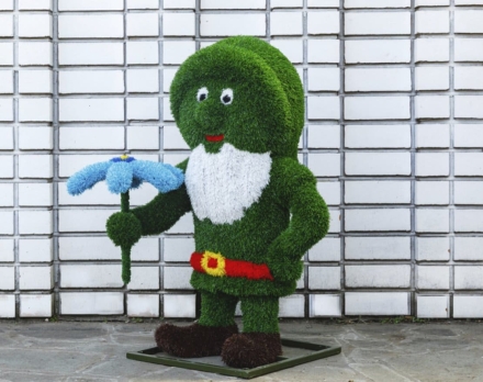 Топиари Гном цветочник (Без островка) - газон Eco, фото 2