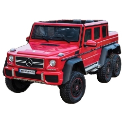 Mercedes-Benz G63 Р777РР 4WD (Лицензионный) шестиколесный (Красный) P777PP, фото 1