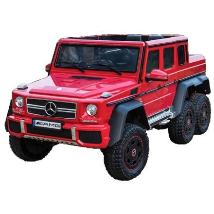 Mercedes-Benz G63 Р777РР 4WD (Лицензионный) шестиколесный (Красный) P777PP, фото 1