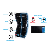 Бандаж на локоть/предплечье Compex COLDFORM UTILITY с гелевым вкладышем,размер M/L,арт. 83-0029-U-FG