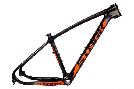 Рама Stark&#039;18 Krafter 29er Carbon Frame карбон/оранжевый/тёмно-серый 19&quot;, фото 1