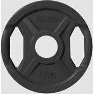 Диск JOHNS черный 2-х хватный обрезиненный d51мм, 5кг., фото 1