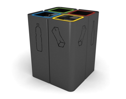 Урна для раздельного сбора мусора 17, фото 1