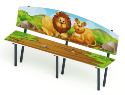 Скамейка детская Саванна - МФ 41.01.01-01.И1, фото 1