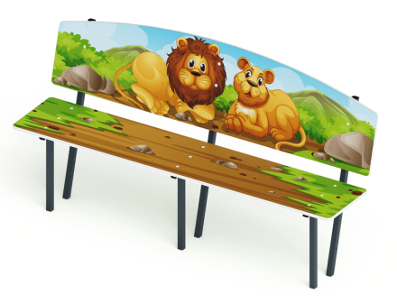 Скамейка детская Саванна - МФ 41.01.01-01.И1, фото 1