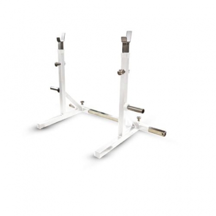 Стойка с двумя позициями для штанг Barbell МВ 2.11 белый, фото 1