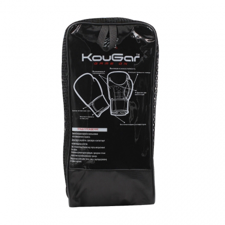 Перчатки боксерские KouGar KO300-8, 8oz, синий, фото 6