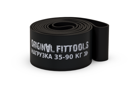 Эспандер ленточный (нагрузка 35 - 90 кг) Fit.Tools, фото 3