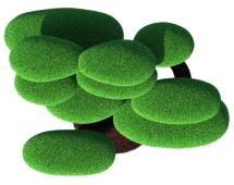 Топиари Дерево - газон Eco Топиари Дерево - газон Eco