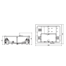 Гидромассажная ванна Jacuzzi Sharp Extra