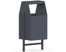 Урна круглая поворотная Чистота 4 