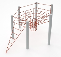 Комплекс для лазания Горизонтальная паутина Комплекс для лазания Горизонтальная паутина