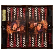 Нарды "Восточная Красавица-3", дерево, 48х28х6 см