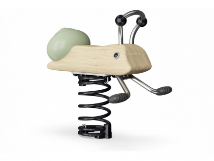 ДИО 4.691.01 Качалка на пружине Улитка нерж, фото 1