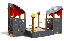 Песочный дворик ВСТ 4131 для детской площадки