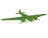 Топиари Самолет бомбардировщик, масштаб к оригиналу 1:1 - газон Premium