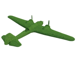 Топиари Самолет бомбардировщик, масштаб к оригиналу 1:1 - газон Premium, фото 2