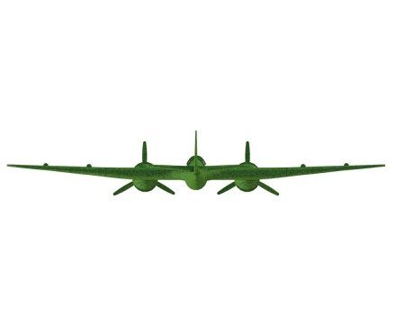 Топиари Самолет бомбардировщик, масштаб к оригиналу 1:1 - газон Premium, фото 4