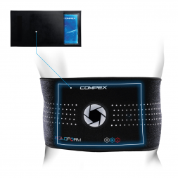 Бандаж спины Compex COLDFORM BACK с гелевым вкладышем,размер L/XL, арт. 3-0028-LXL-FG, фото 1