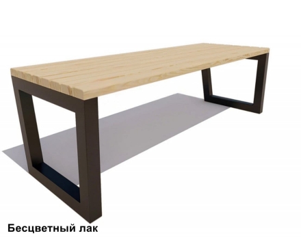 Скамейка садовая Муром Лиственница 2,5 м, фото 5