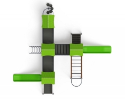 Детская игровая площадка Лукоморье ДИК 2.25.08-01 H=1200, фото 5