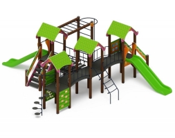Детская игровая площадка Лукоморье ДИК 2.25.08-01 H=1200, фото 4